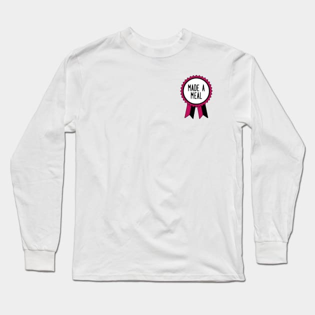 Made a Meal - Adulting Award Long Sleeve T-Shirt by prettyinpunk